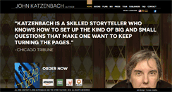 Desktop Screenshot of johnkatzenbach.com